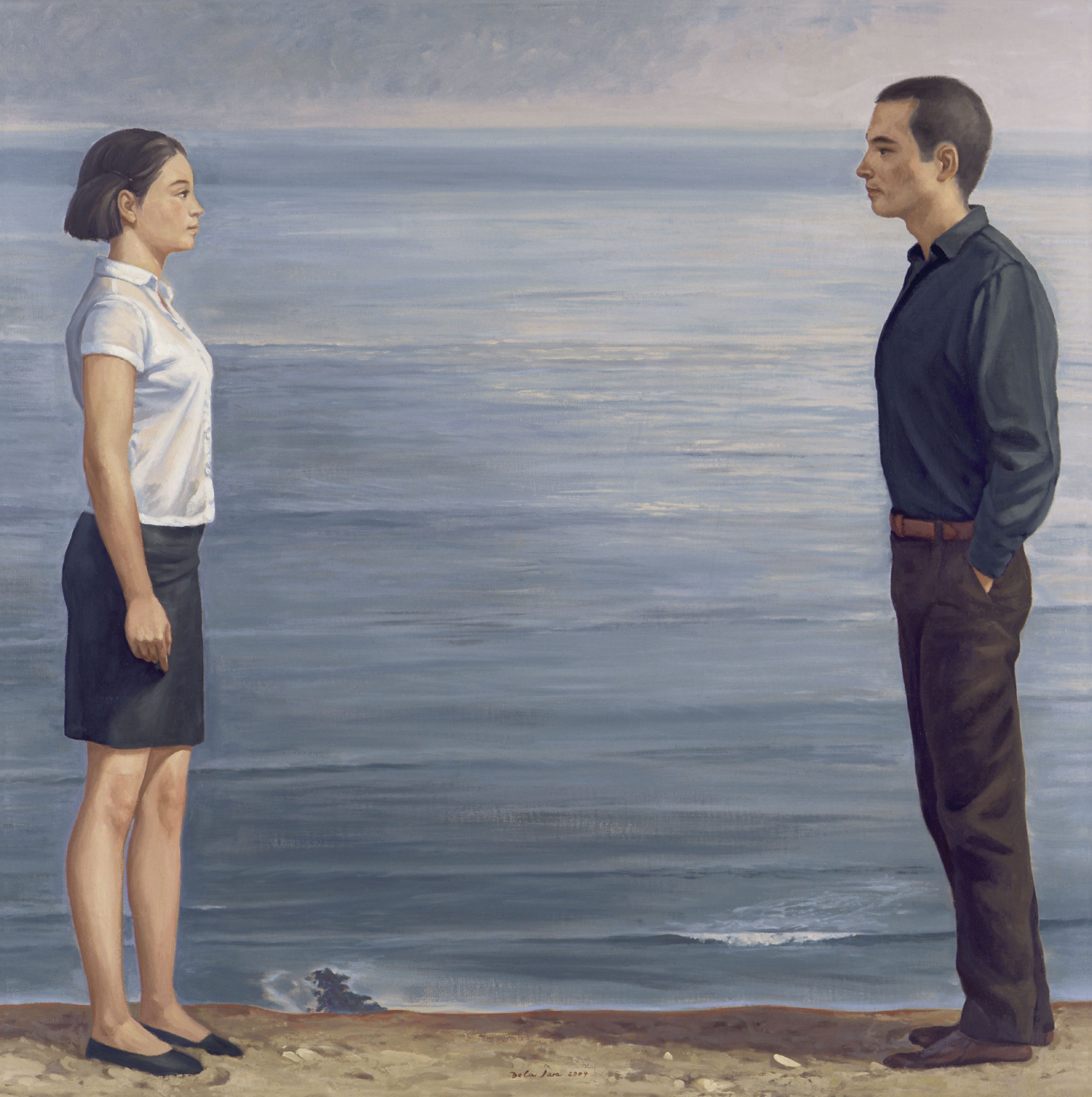 The-gaze-La-mirada-90x90cm-2004-k